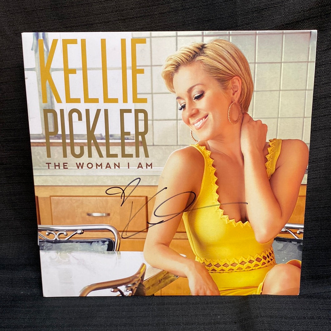 PICKLER, KELLIE - THE WOMAN I AM LP (USED, SIGNED)