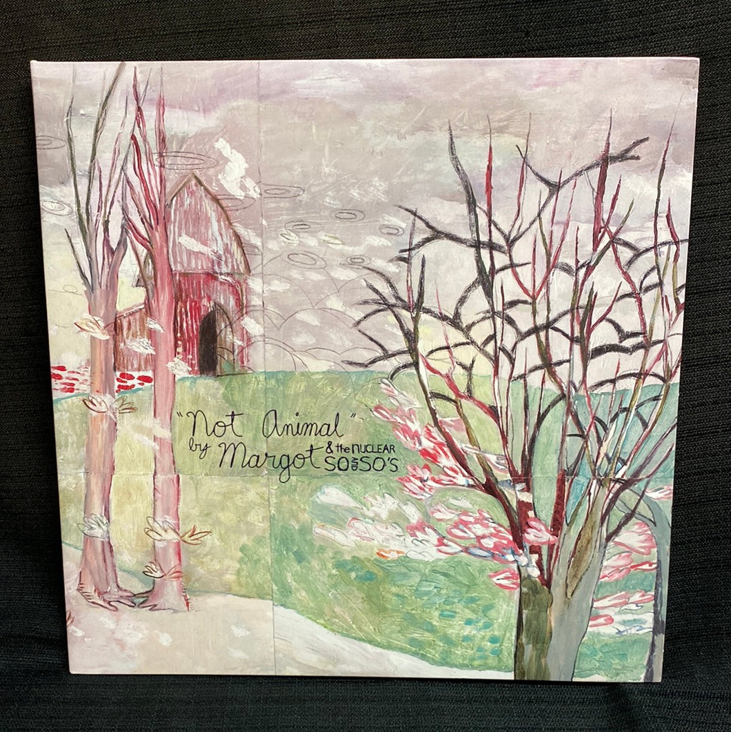 MARGOT & THE NUCLEAR SO AND SO'S - NOT ANIMAL 2XLP (USED, PINK VINYL)