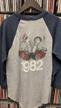 Load image into Gallery viewer, GRATEFUL DEAD LIVE 1982 RAGLAN T-SHIRT