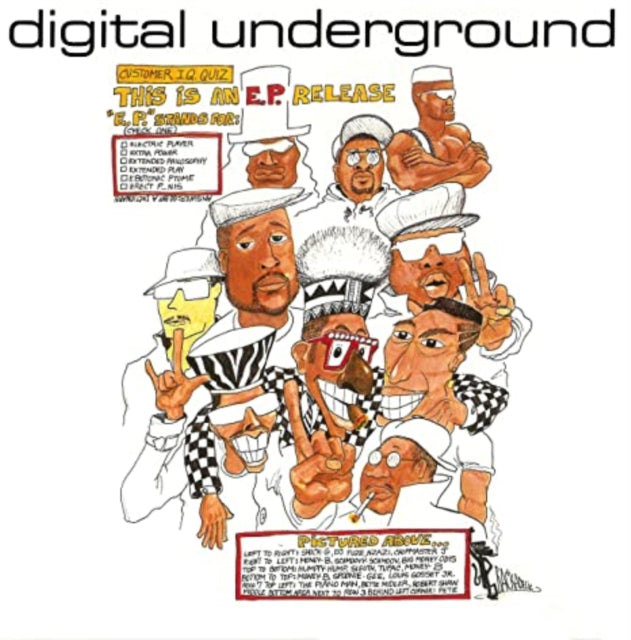 DIGITAL UNDERGROUND - THIS IS AN E.P. RELEASE EP
