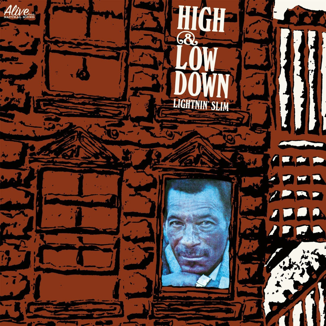 LIGHTNIN' SLIM - HIGH & LOW DOWN LP