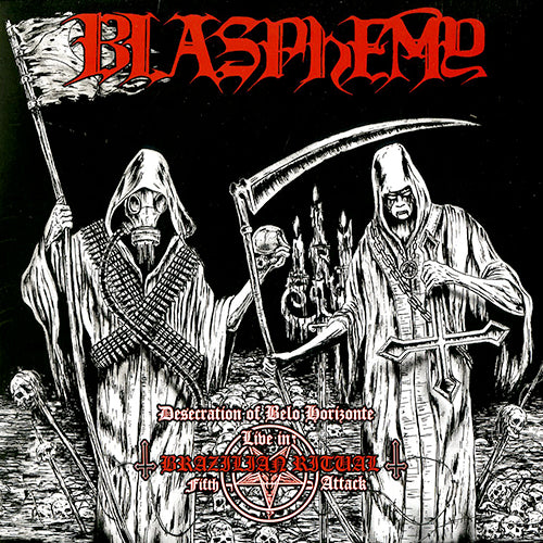 BLASPHEMY - DESECRATION OF BELO HORIZONTE LP + DVD