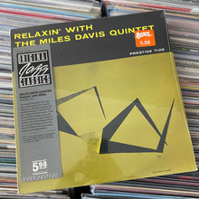 Load image into Gallery viewer, DAVIS, MILES QUINTET – RELAXIN&#39; WITH THE MILES DAVIS QUINTET LP (SEALED!)
