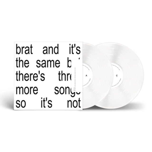 CHARLI XCX - BRAT & IT'S THE SAME BUT THERE'S THREE MORE SONGS SO IT'S NOT 2XLP