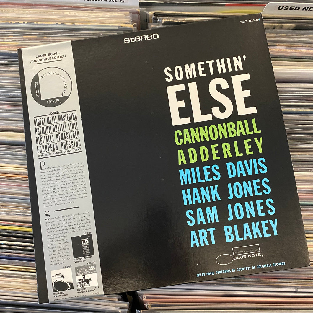 ADDERLEY, CANNONBALL – SOMETHIN' ELSE LP (USED, '84)