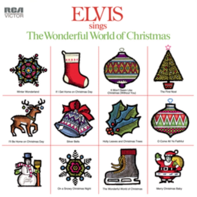 PRESLEY, ELVIS - ELVIS SINGS THE WONDERFUL WORLD OF CHRISTMAS LP