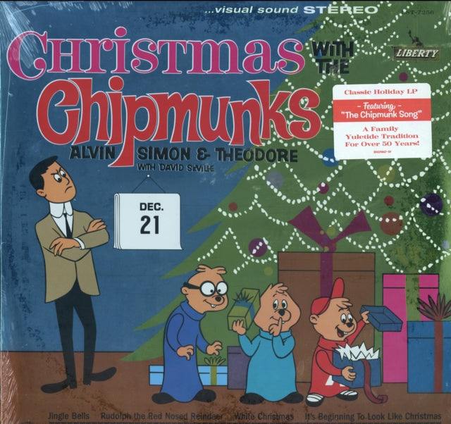 CHIPMUNKS, THE  - CHRISTMAS WITH THE CHIPMUNKS LP