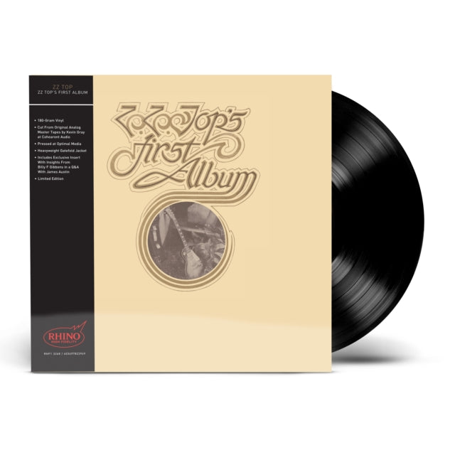 ZZ TOP - ZZ TOP'S FIRST ALBUM LP