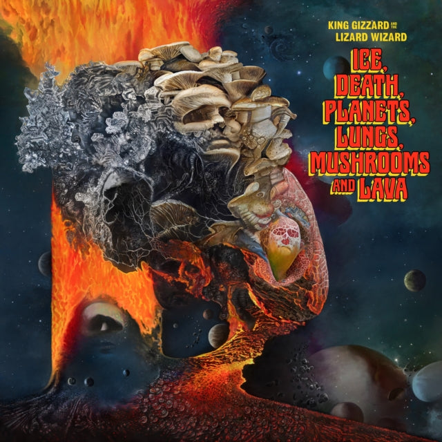 KING GIZZARD & THE LIZARD WIZARD - ICE, DEATH, PLANETS, LUNGS, MUSHROOMS & LAVA 2XLP