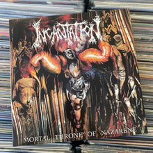 Load image into Gallery viewer, INCANTATION – MORTAL THRONE OF NAZARENE LP (USED, BRONZE VINYL)
