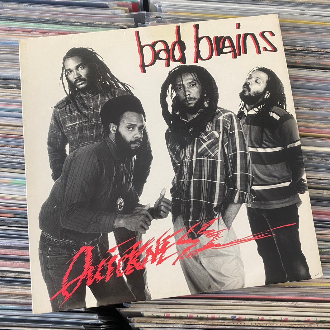 BAD BRAINS – QUICKNESS LP (USED, '89 OG)