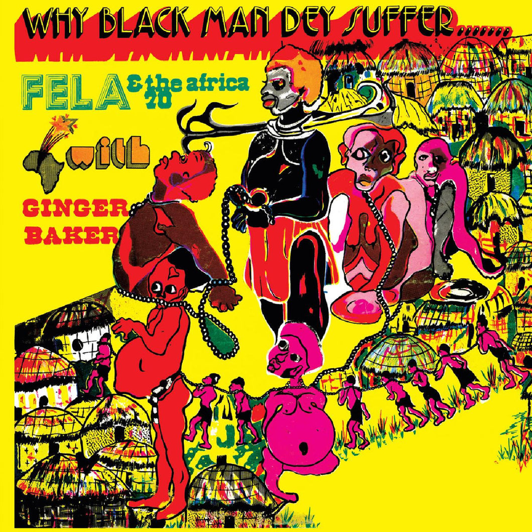 KUTI, FELA - WHY BLACK MEN THEY SUFFER LP