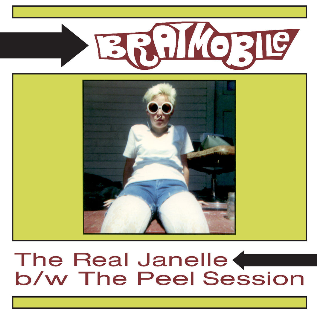 BRATMOBILE - THE REAL JANELLE & THE PEEL SESSION LP