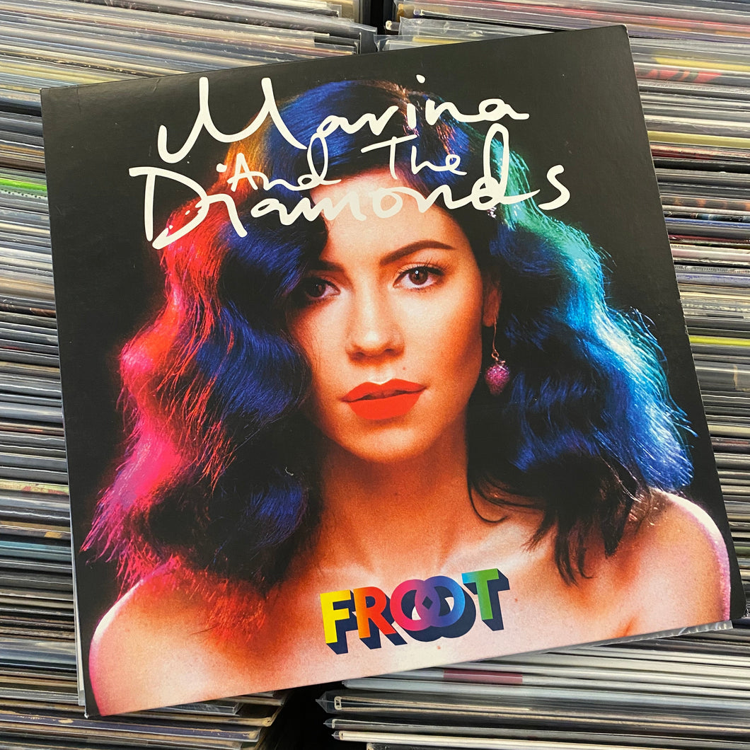 MARINA AND THE DIAMONDS – FROOT LP + CD (USED, WHITE VINYL)