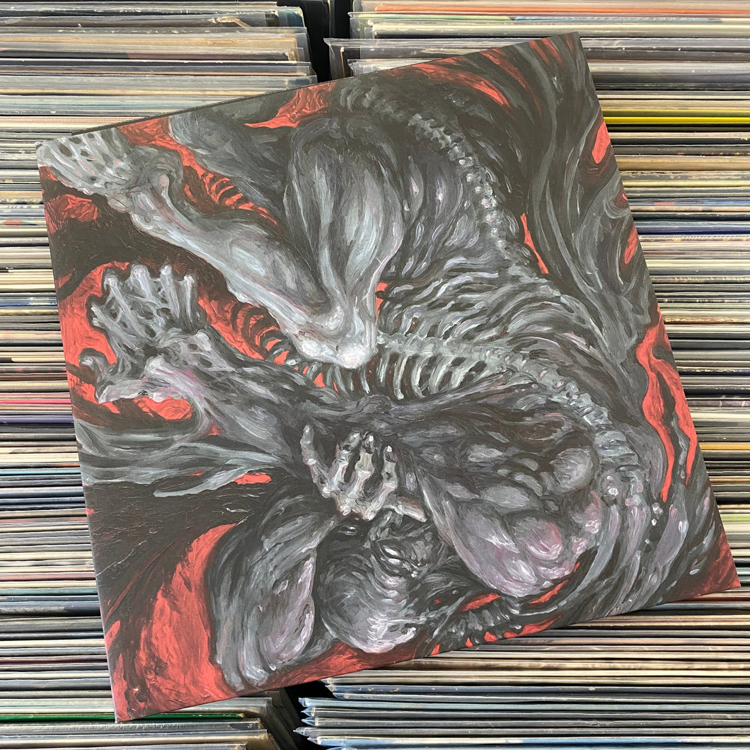 LEVIATHAN – MASSIVE CONSPIRACY AGAINST ALL LIFE LP (USED, BLUE VINYL)