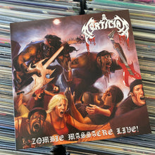 Load image into Gallery viewer, MORTICIAN – ZOMBIE MASSACRE LIVE! 2XLP (USED, RED/OXBLOOD VINYL)

