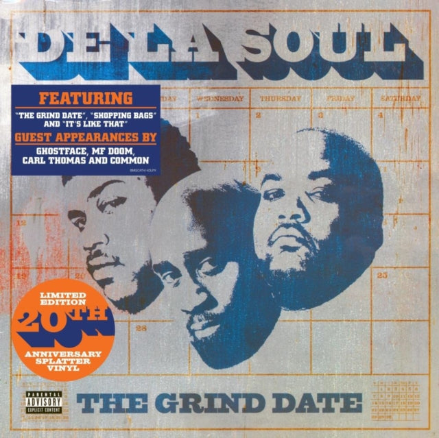 DE LA SOUL - GRIND DATE 2XLP