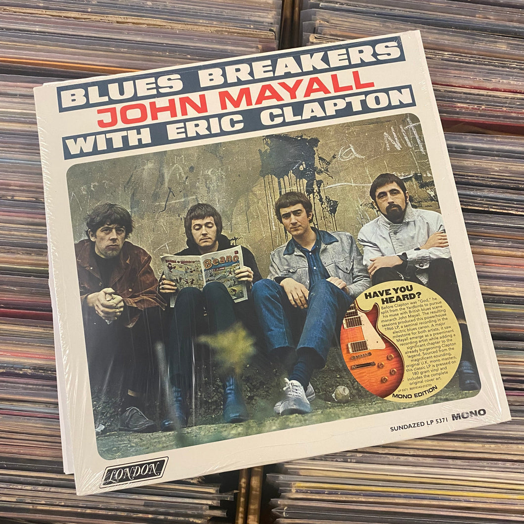 MAYALL, JOHN WITH ERIC CLAPTON - BLUES BREAKERS LP (USED)