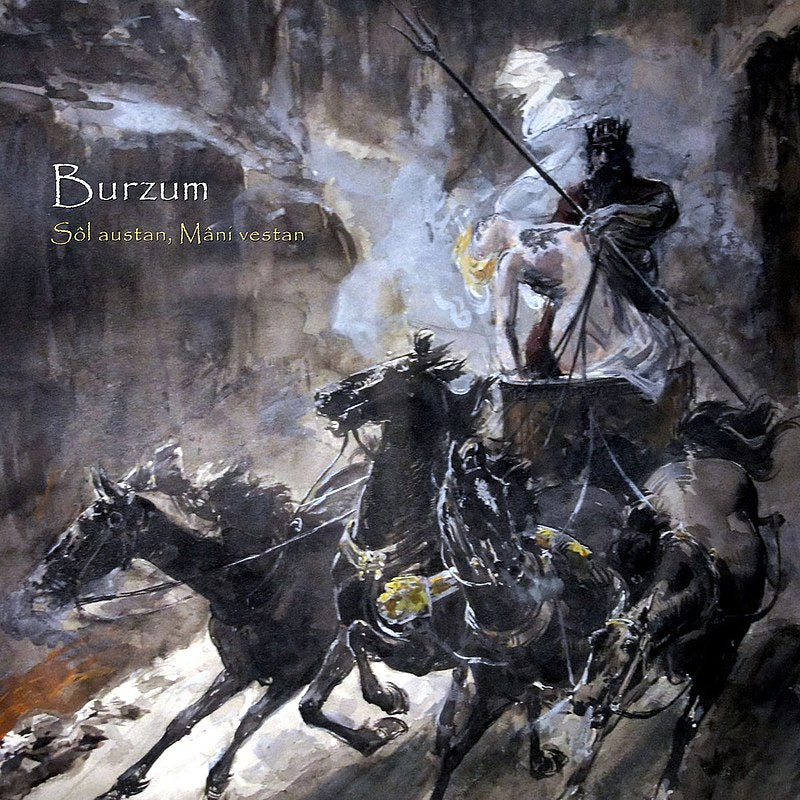 BURZUM - SOL AUSTAN, MANI VESTAN 2XLP