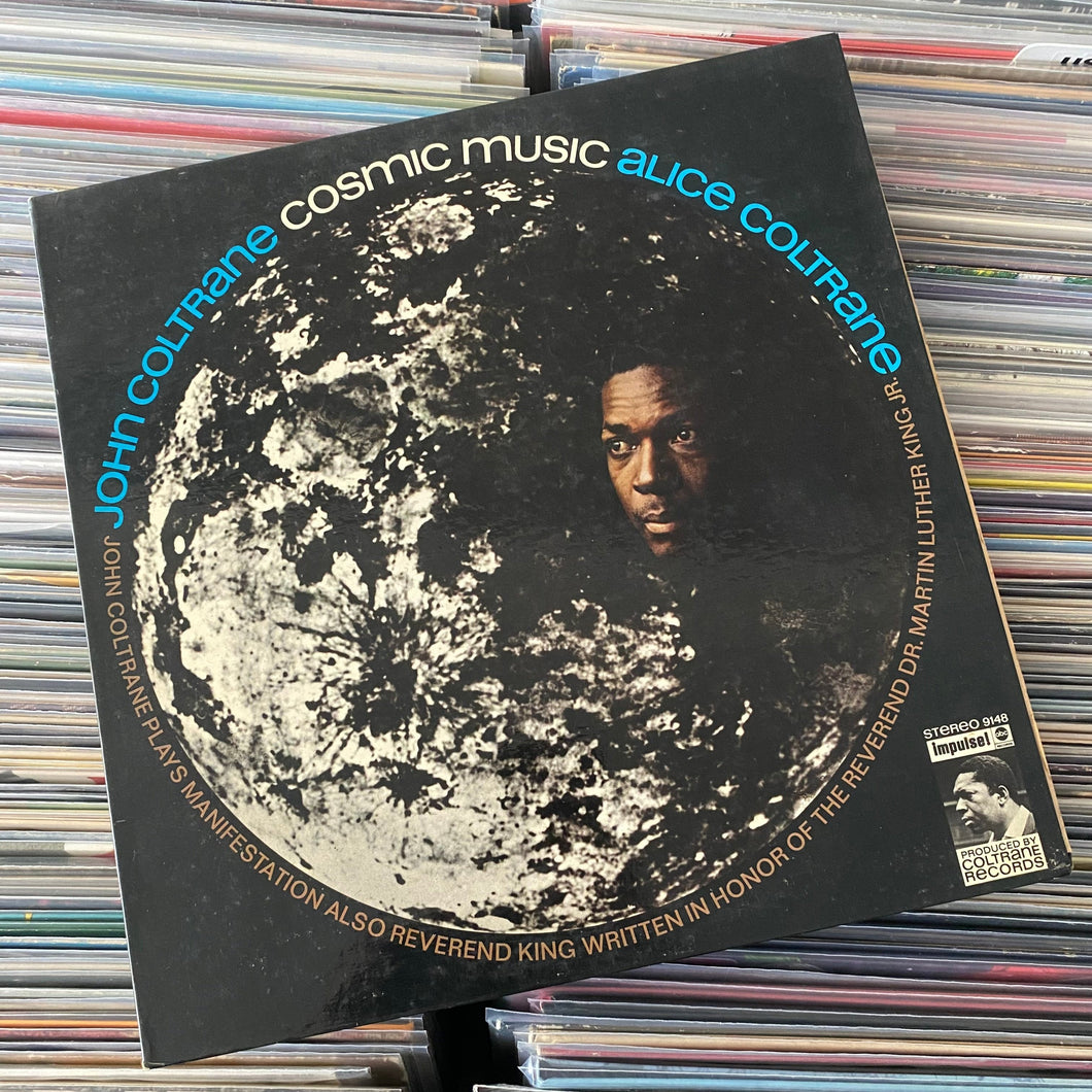 COLTRANE, JOHN & ALICE COLTRANE – COSMIC MUSIC LP (USED, '69 REISSUE)