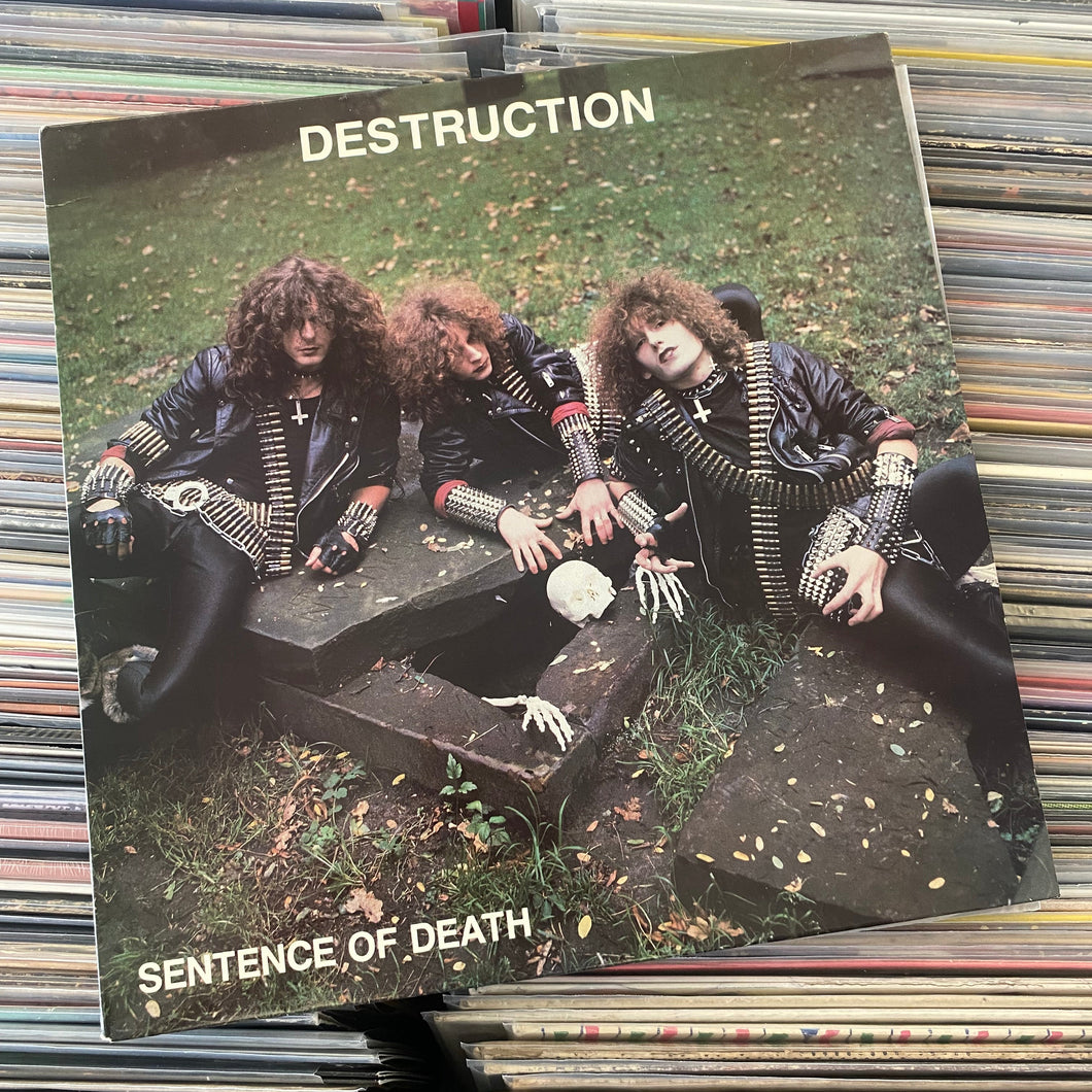 DESTRUCTION – SENTENCE OF DEATH EP (USED, '85 OG)