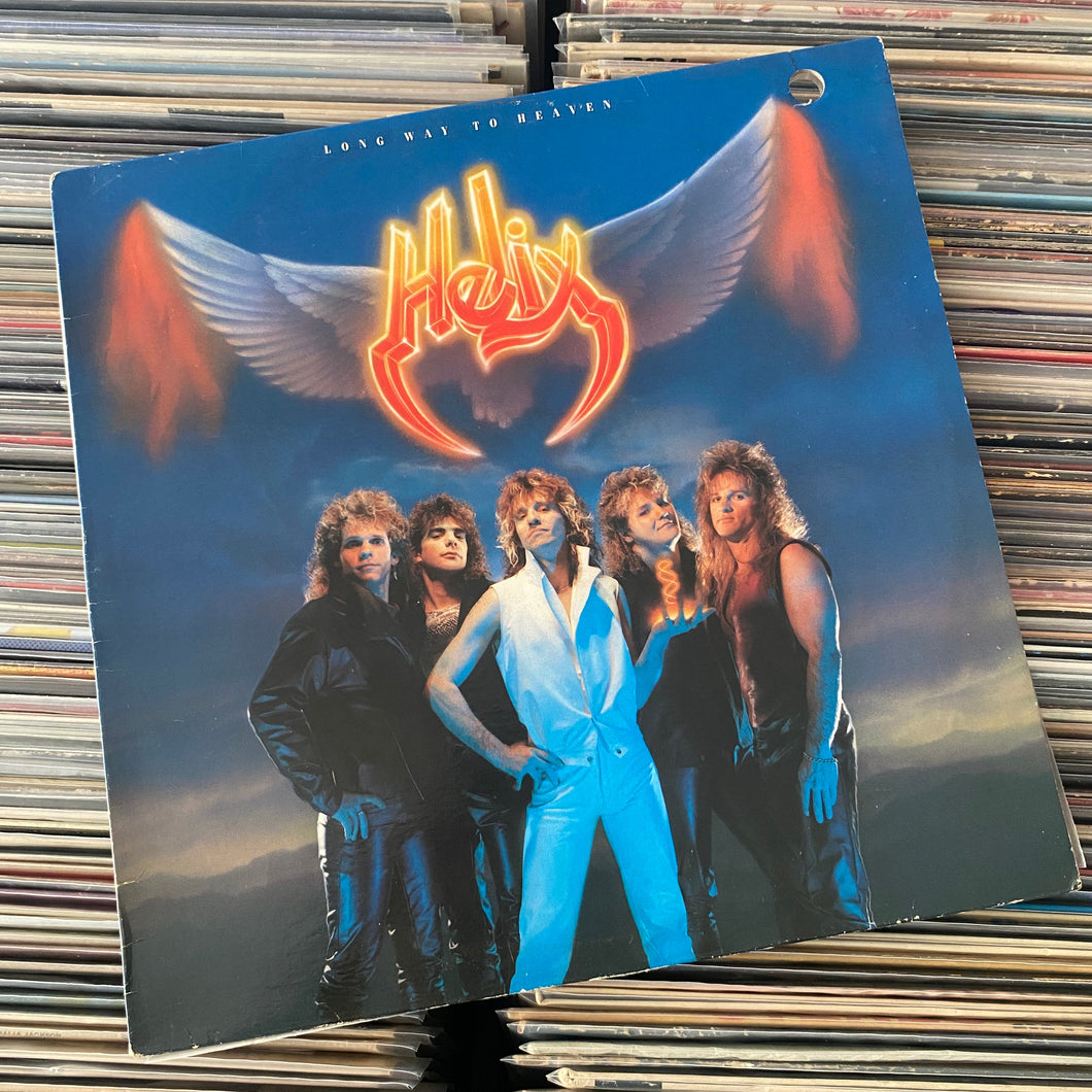 HELIX – LONG WAY TO HEAVEN LP (USED, '85 OG)