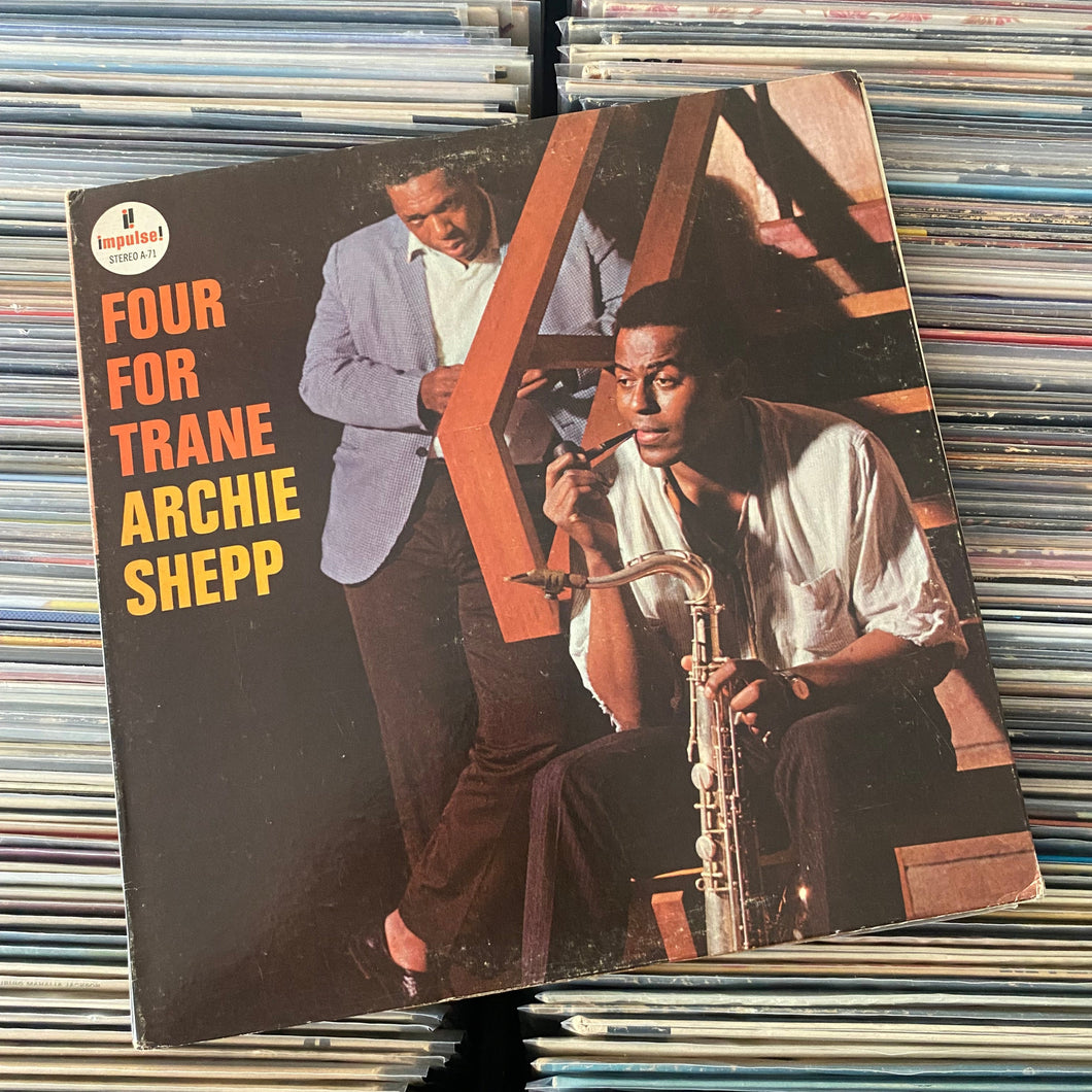 SHEPP, ARCHIE ‎– FOUR FOR TRANE LP (USED, '75 STEREO)