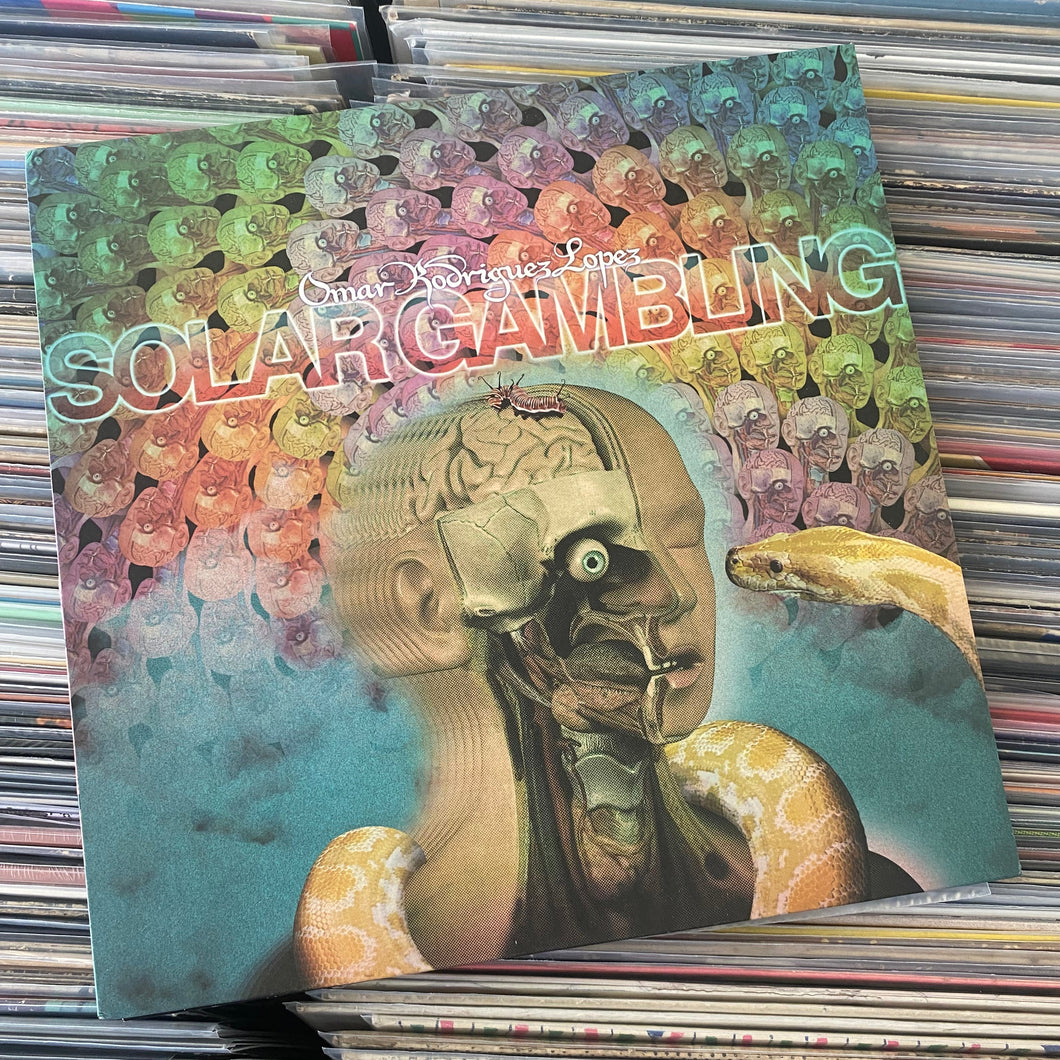 OMAR RODRIGUEZ LOPEZ – SOLAR GAMBLING LP (USED, BLUE VINYL)