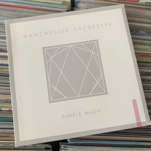 Load image into Gallery viewer, MANCHESTER ORCHESTRA – SIMPLE MATH LP (USED, WHITE VINYL)
