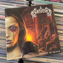 Load image into Gallery viewer, MORTICIAN – DOMAIN OF DEATH LP (USED, RED/BRONZE VINYL)
