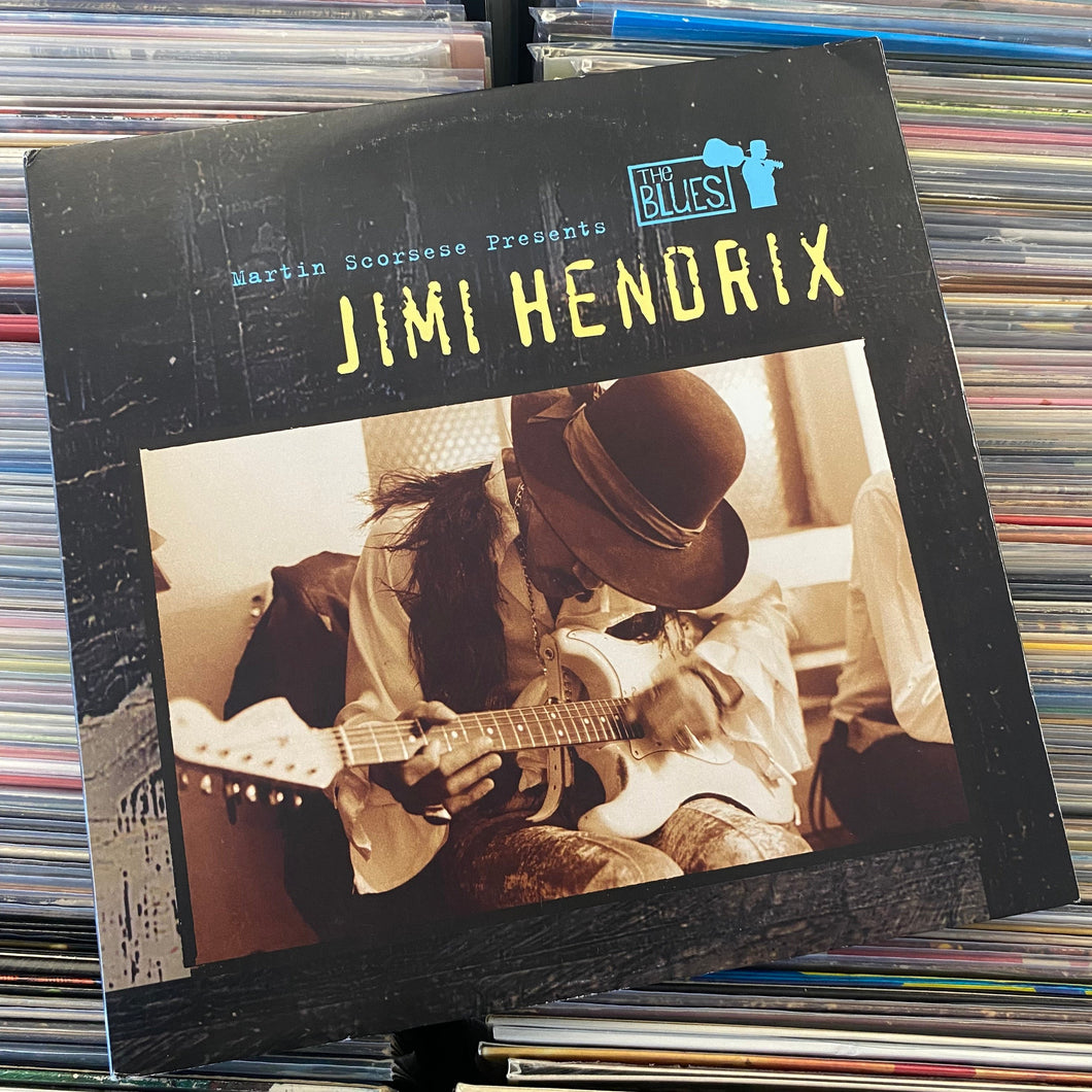 HENDRIX, JIMI ‎– MARTIN SCORSESE PRESENTS THE BLUES 2XLP (USED, BLUE VINYL)