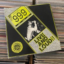 Load image into Gallery viewer, 999 - LIVE AND LOUD!! LP (USED)
