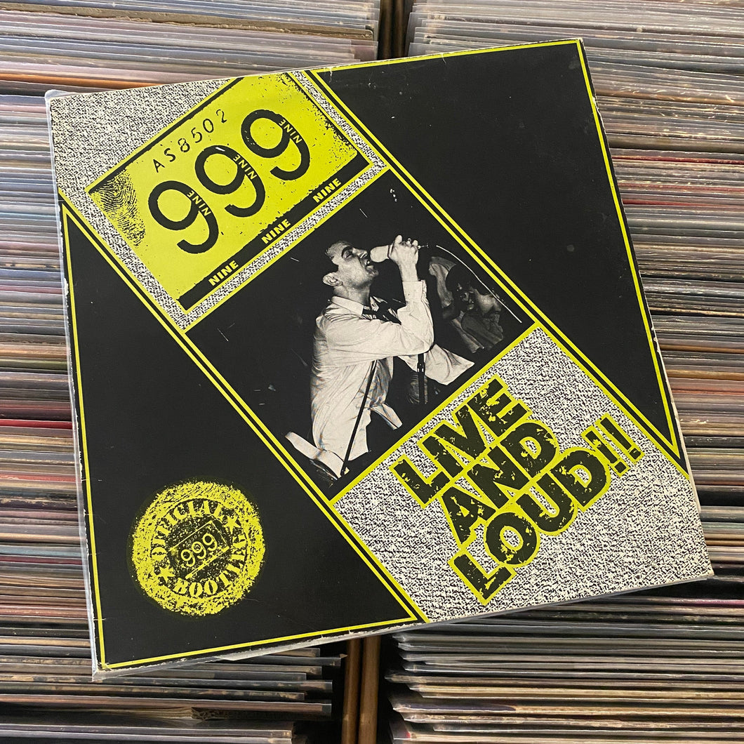 999 - LIVE AND LOUD!! LP (USED)