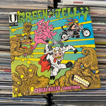Load image into Gallery viewer, GREEN JELLŸ – CEREAL KILLER SOUNDTRACK LP (USED, CLEAR SPLATTER VINYL)
