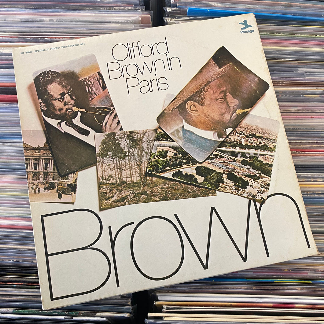 BROWN, CLIFFORD – CLIFFORD BROWN IN PARIS 2XLP (USED, '72 OG)