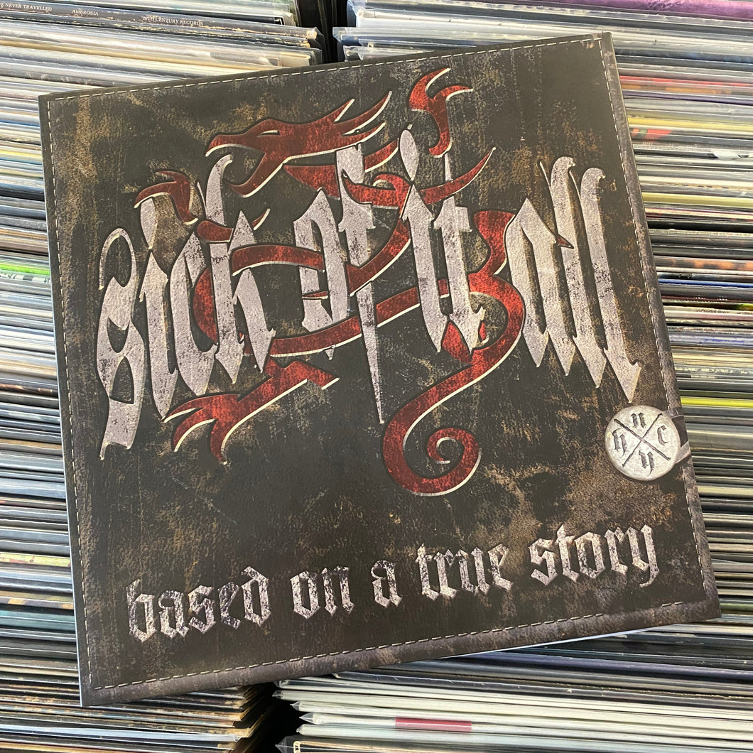 SICK OF IT ALL ‎– BASED ON A TRUE STORY LP (USED, BLACK/WHITE/RED VINYL)