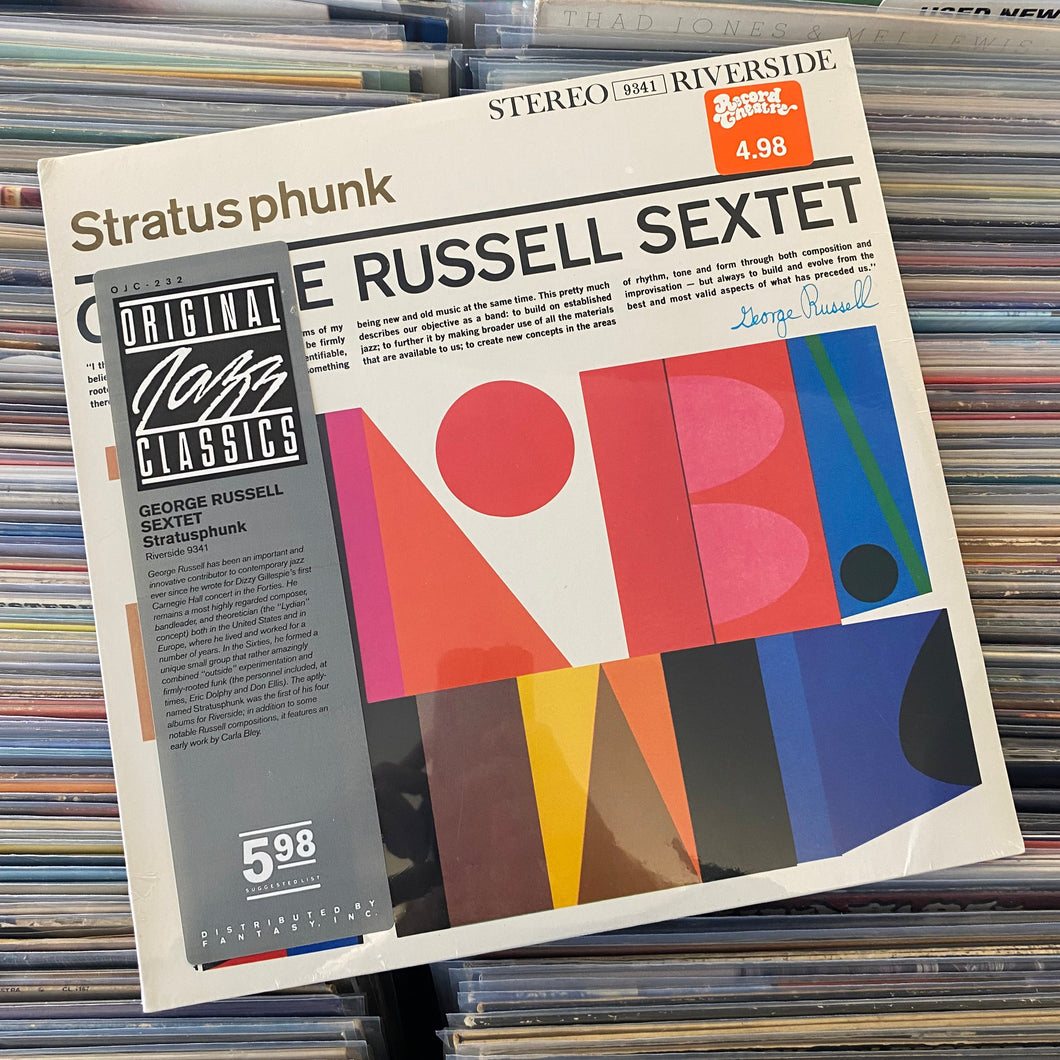 RUSSELL, GEORGE SEXTET – STRATUSPHUNK LP (SEALED!)