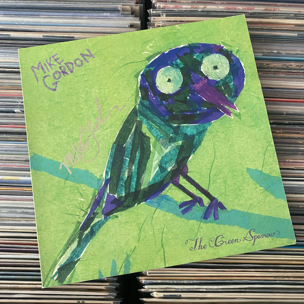 GORDON, MIKE ‎– THE GREEN SPARROW LP (USED, AUTOGRAPHED!)