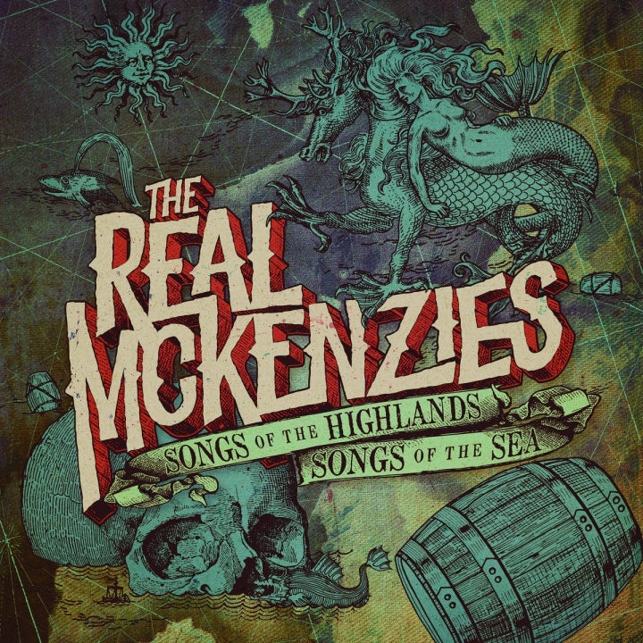 REAL MCKENZIES - SONGS OF THE HIGHLANDS SONGS OF THE SEA LP