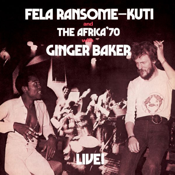 KUTI, FELA - FELA LIVE WITH GINGER BAKER LP