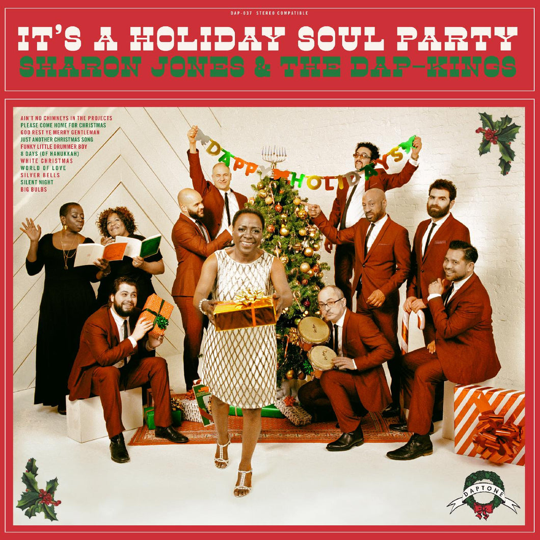 JONES, SHARON & THE DAP-KINGS - IT'S A HOLIDAY SOUL PARTY LP