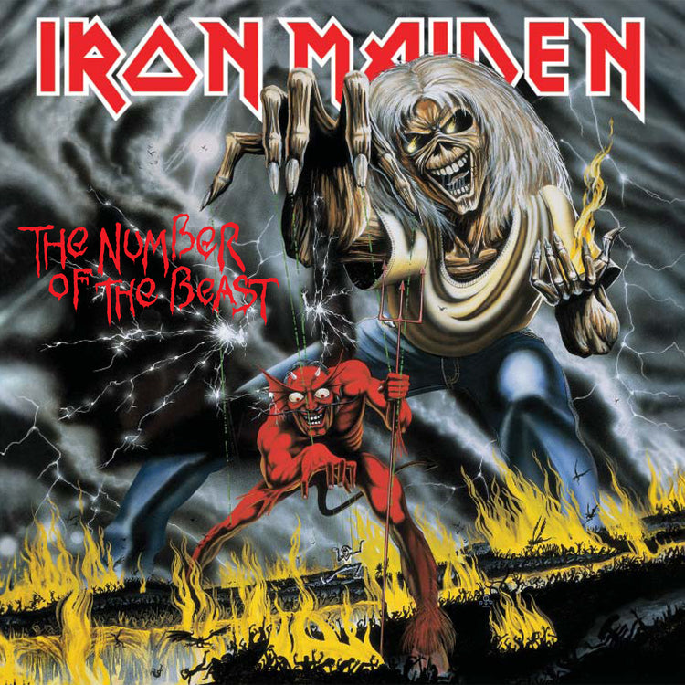 IRON MAIDEN - THE NUMBER OF THE BEAST LP