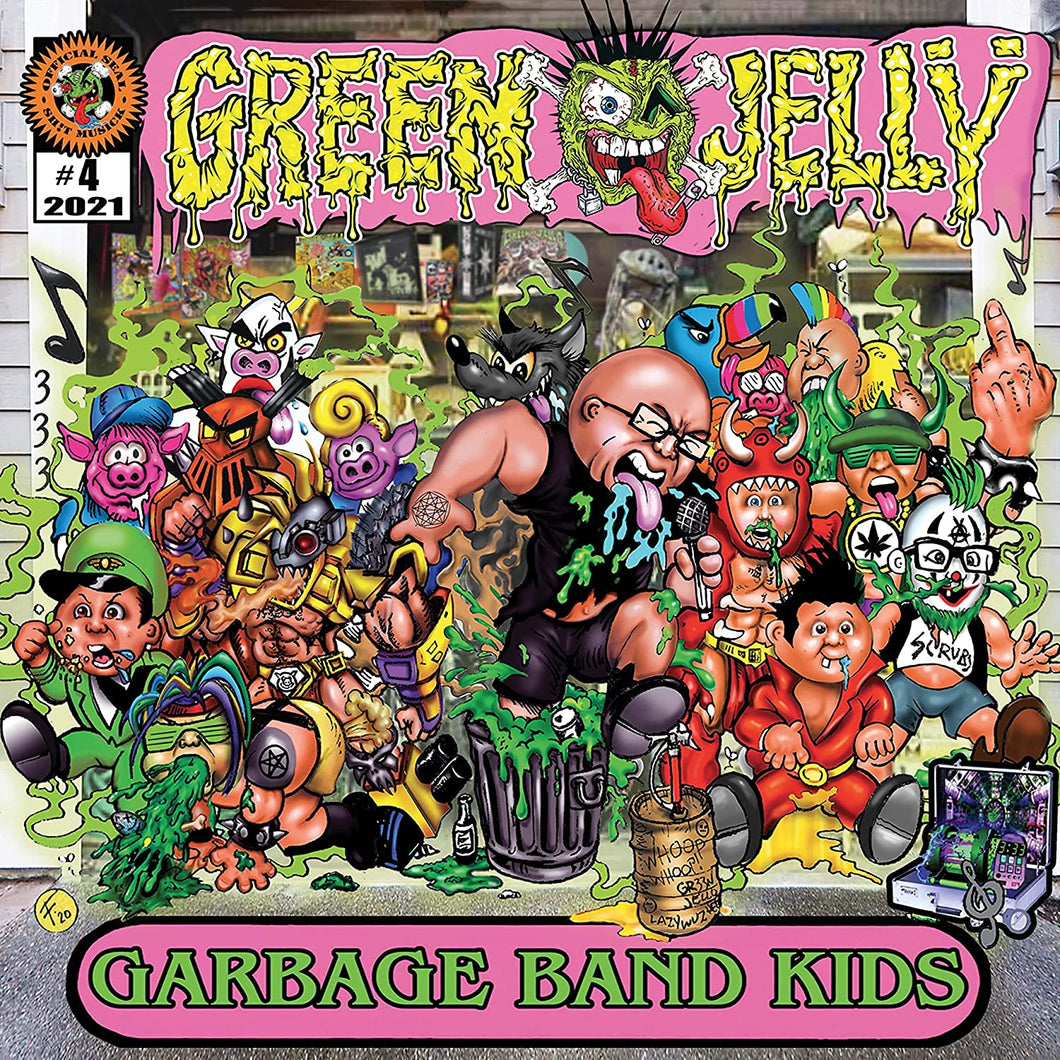GREEN JELLY - GARBAGE BAND KIDS LP