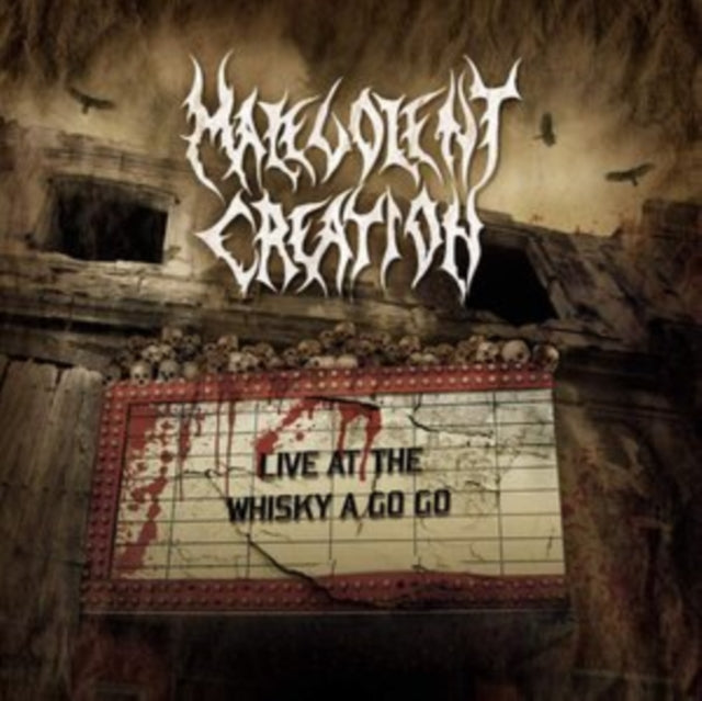 MALEVOLENT CREATION - LIVE AT THE WHISKY A GO GO LP