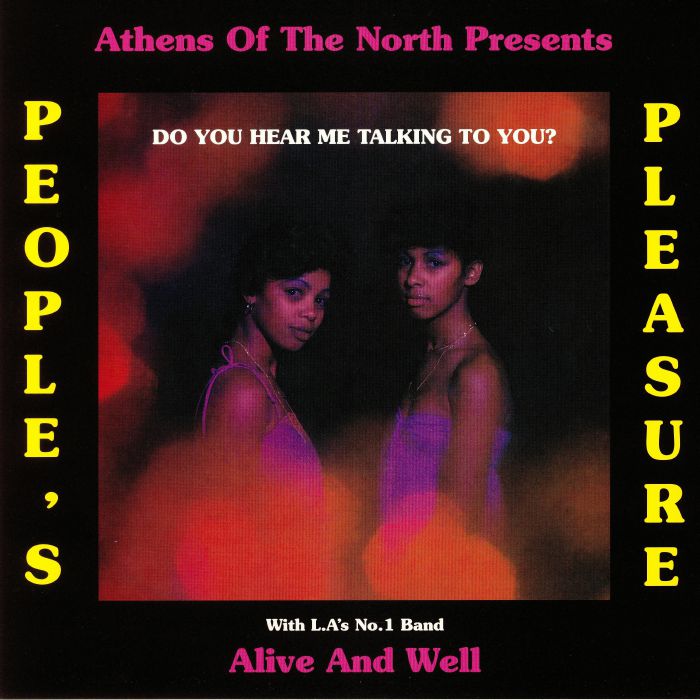 PEOPLE'S PLEASURE W/ ALIVE AND WELL - DO YOU HEAR ME TALKING TO YOU? LP
