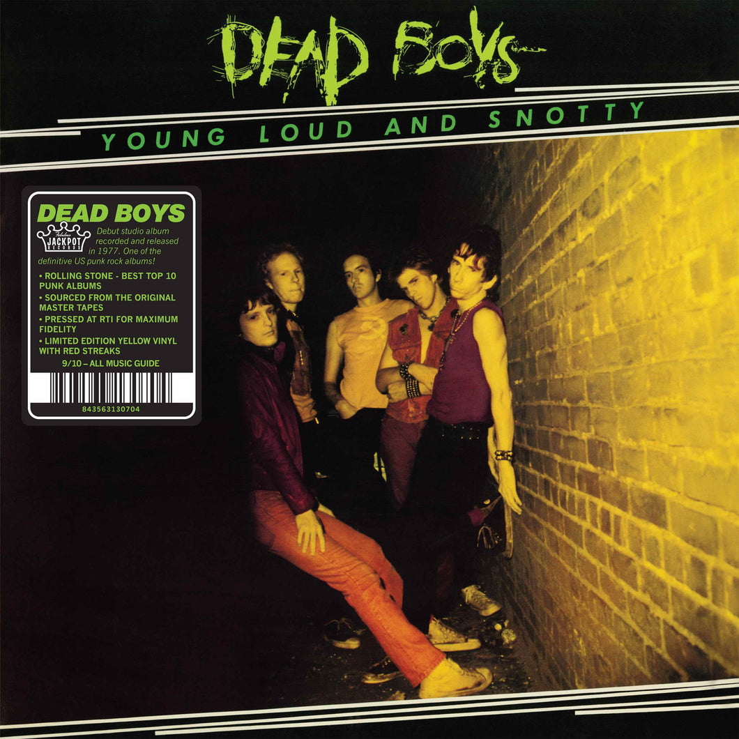 DEAD BOYS - YOUNG, LOUD AND SNOTTY LP