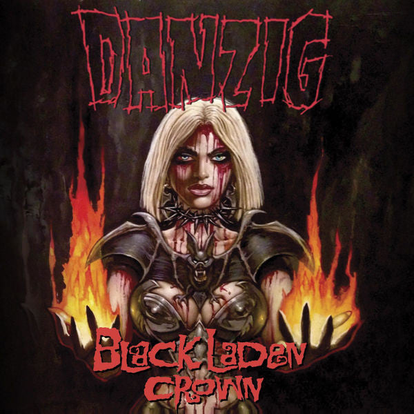 DANZIG - BLACK LADEN CROWN LP