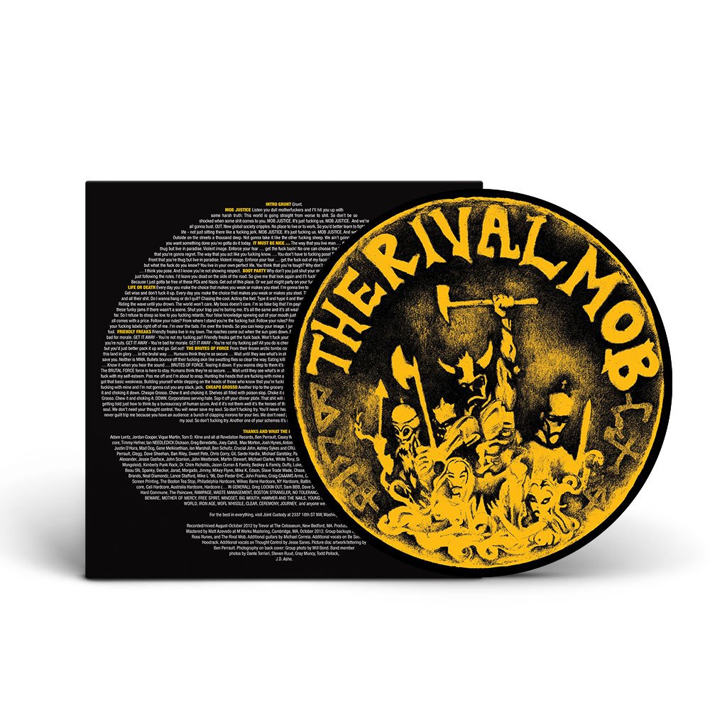 RIVAL MOB, THE - MOB JUSTICE LP PICTURE DISC