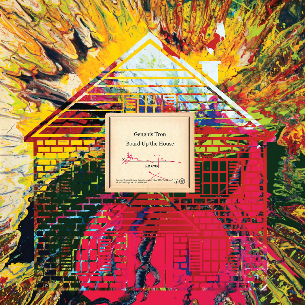 GENGHIS TRON - BOARD UP THE HOUSE LP
