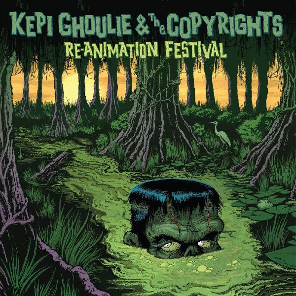 GHOULIE, KEPI & THE COPYRIGHTS - RE-ANIMATION FESTIVAL LP